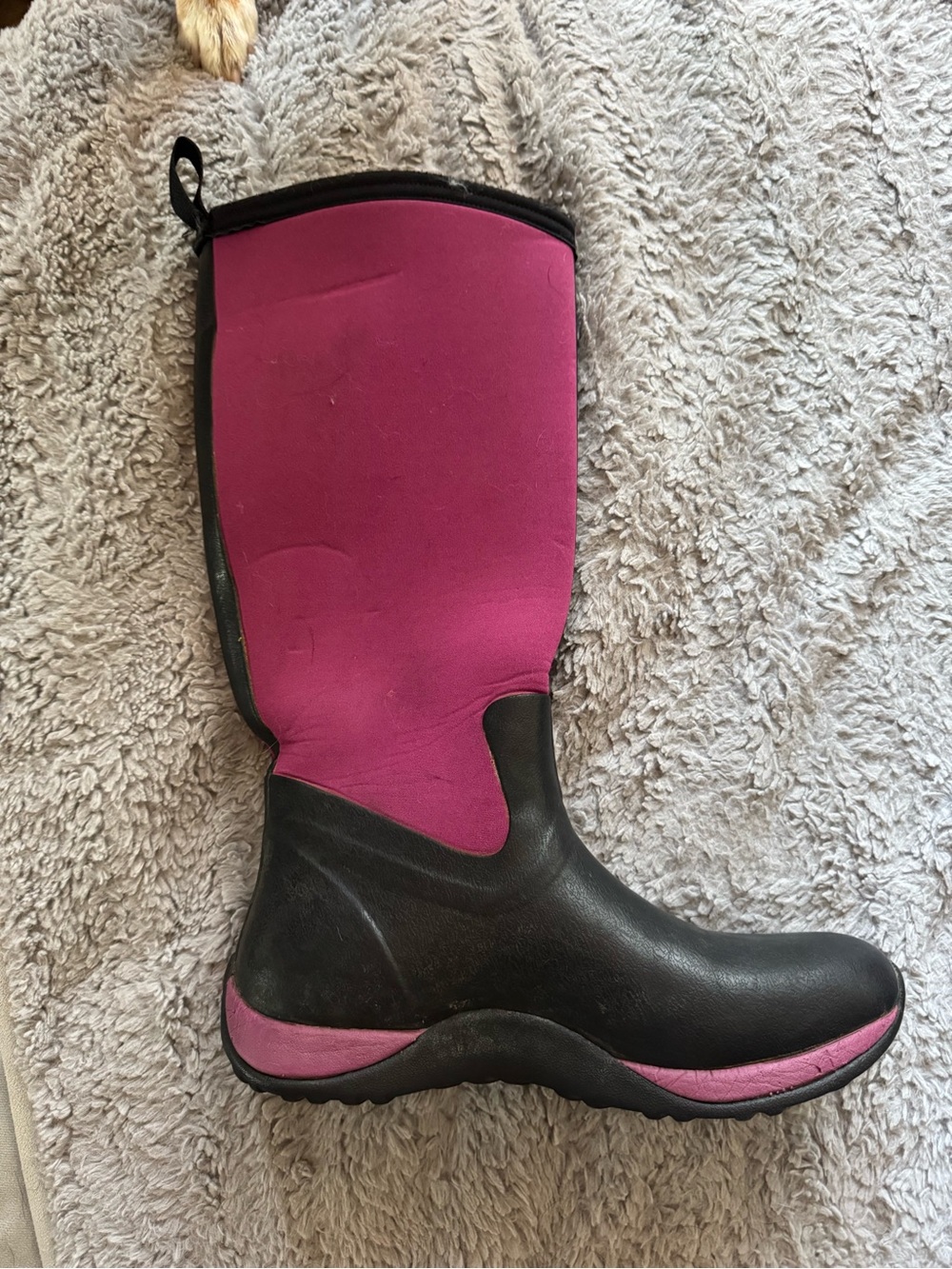 MUCK BOOTS Women's Pink Waterproof Knee High Boots Size 10 - Picture 8 of 13